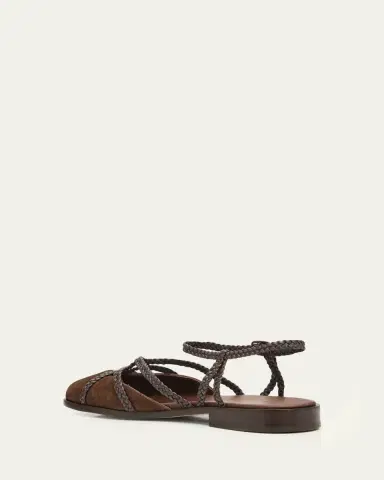 Hereu Ranya Braided Suede Sandals | Thumbnail 4