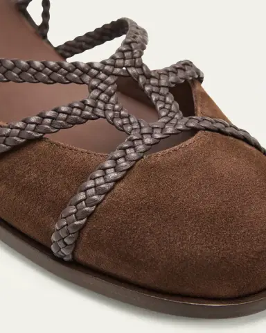 Hereu Ranya Braided Suede Sandals | Thumbnail 5