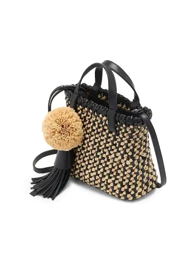 Ulla Johnson Women's Mini Raffia Crossbody Bag | Thumbnail 2 Ulla Johnson Women's Mini Raffia Crossbody Bag | Thumbnail 2