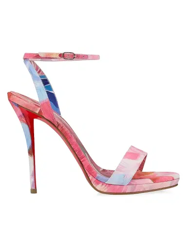 Christian Louboutin Women's Miss 120MM Z Sandal Queen Heels | Thumbnail 1 Christian Louboutin Women's Miss 120MM Z Sandal Queen Heels | Thumbnail 1