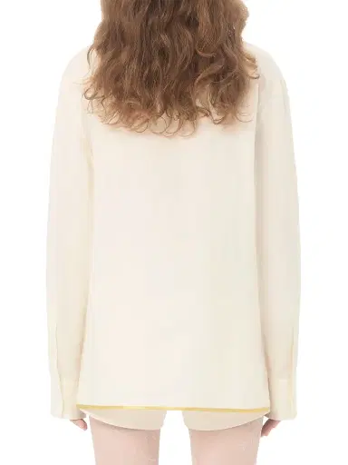 Valentino Garavani Women's Embroidered Linen Shirt - Ivory - Size 2 | Thumbnail 4 Valentino Garavani Women's Embroidered Linen Shirt - Ivory - Size 2 | Thumbnail 4
