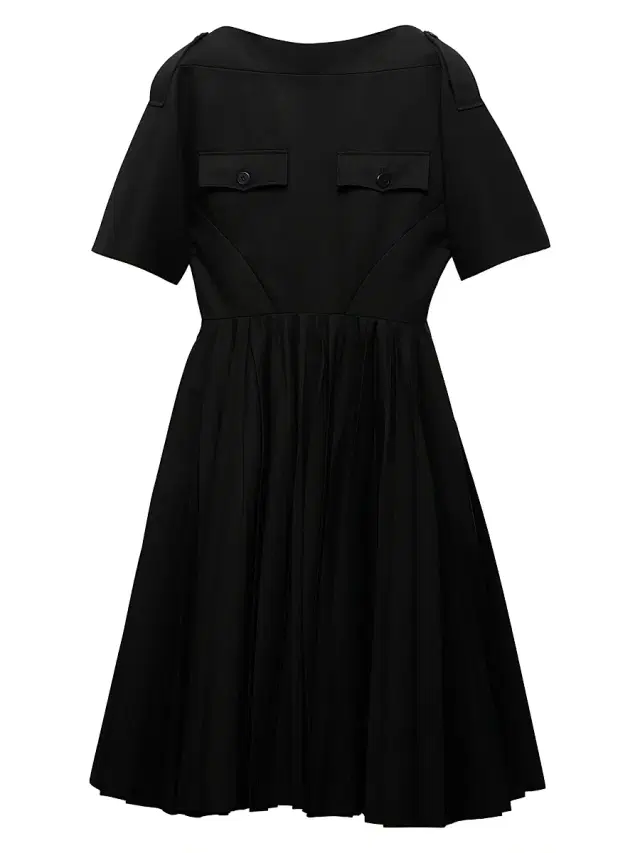 Women's Gabardine Dress - Black