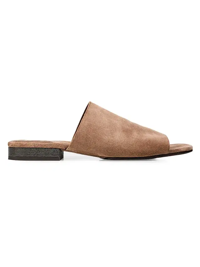 Women's Monili 20MM Suede Mules - Shore