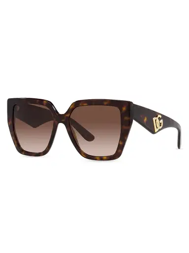 Dolce & Gabbana Women's 55MM Square Sunglasses - Havana | Thumbnail 2