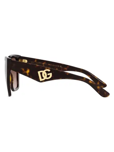 Dolce & Gabbana Women's 55MM Square Sunglasses - Havana | Thumbnail 4