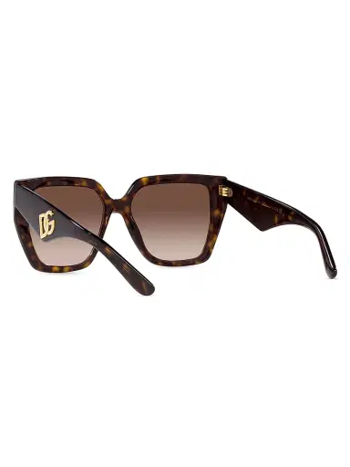 Dolce & Gabbana Women's 55MM Square Sunglasses - Havana | Thumbnail 5