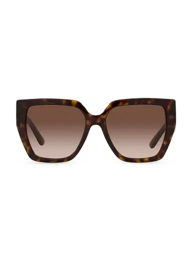 Dolce & Gabbana Women's 55MM Square Sunglasses - Havana | Thumbnail 1
