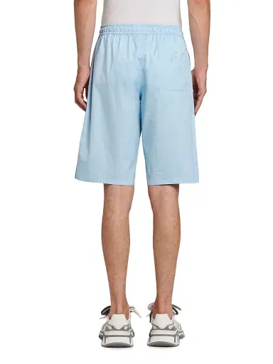 Dolce & Gabbana Men's Micro-Logo Cotton Drawstring Shorts | Thumbnail 5 Dolce & Gabbana Men's Micro-Logo Cotton Drawstring Shorts | Thumbnail 5