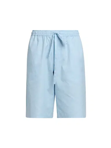 Dolce & Gabbana Men's Micro-Logo Cotton Drawstring Shorts - Dg Piccolo Azzurro - Size 40 | Thumbnail 1
