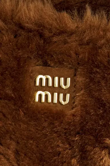 Miu Miu Aventure Camoscio Shearling Bag | Thumbnail 6 Miu Miu Aventure Camoscio Shearling Bag | Thumbnail 6