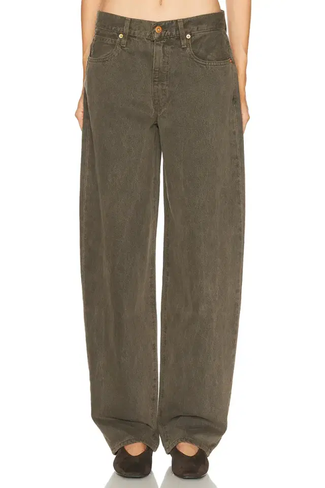 SLVRLAKE Ella Mid Rise Curve Leg