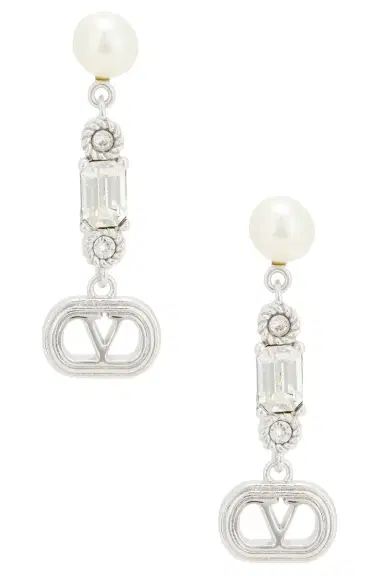 Valentino Garavani Ovalette Perla Earrings | Thumbnail 1
