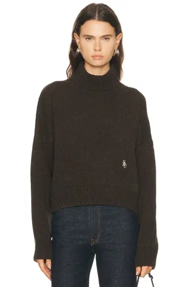 Sporty & Rich SRC Wool Turtleneck | Thumbnail 1
