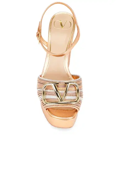 Valentino Garavani VLogo Signature Sandal | Thumbnail 4 Valentino Garavani VLogo Signature Sandal | Thumbnail 4