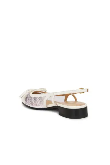 Valentino Garavani Valet Du Roi Mesh Ballerina | Thumbnail 3