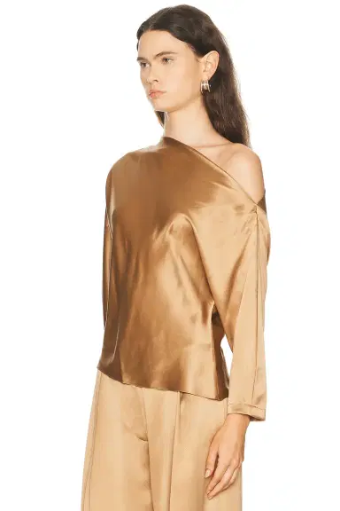THE SEI Off Shoulder Long Sleeve Top | Thumbnail 3 THE SEI Off Shoulder Long Sleeve Top | Thumbnail 3