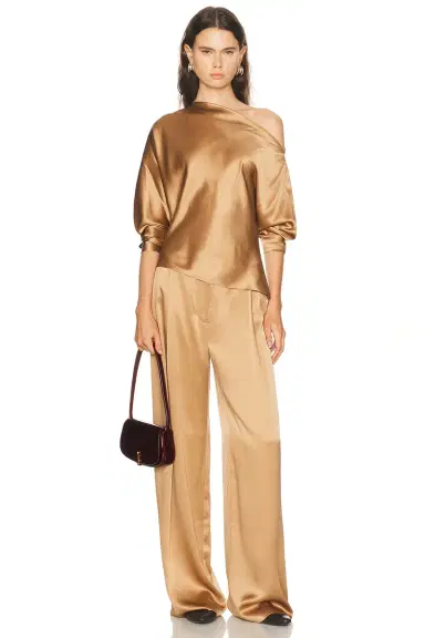 THE SEI Off Shoulder Long Sleeve Top | Thumbnail 5 THE SEI Off Shoulder Long Sleeve Top | Thumbnail 5
