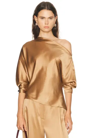 THE SEI Off Shoulder Long Sleeve Top | Thumbnail 1 THE SEI Off Shoulder Long Sleeve Top | Thumbnail 1
