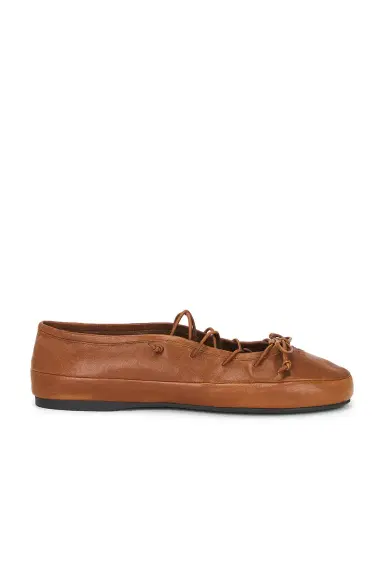 Miu Miu Ballerine Allacciate Flat | Thumbnail 1 Miu Miu Ballerine Allacciate Flat | Thumbnail 1