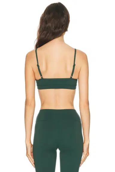 Sporty & Rich Serif Logo Mini Sports Bra | Thumbnail 3