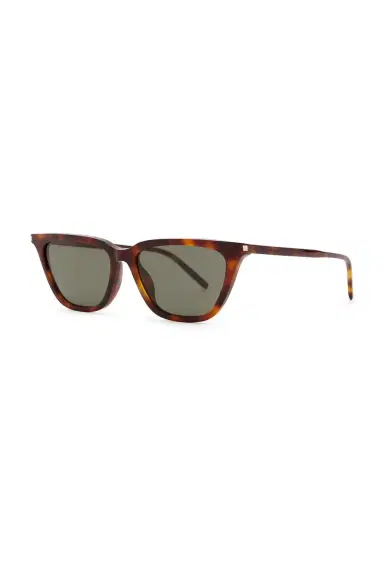Saint Laurent Thin Acetate Cat Eye Sunglasses | Thumbnail 2 Saint Laurent Thin Acetate Cat Eye Sunglasses | Thumbnail 2