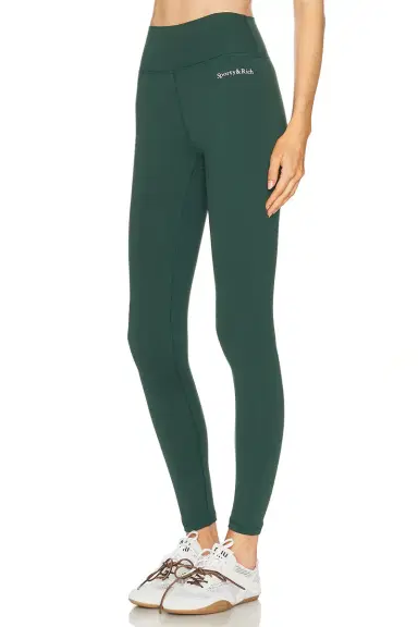 Sporty & Rich Serif Logo Legging | Thumbnail 3 Sporty & Rich Serif Logo Legging | Thumbnail 3