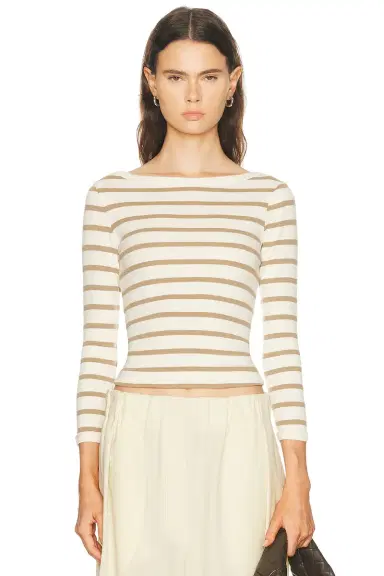Citizens of Humanity Boat Neck Slim Tee | Thumbnail 3 Citizens of Humanity Boat Neck Slim Tee | Thumbnail 3
