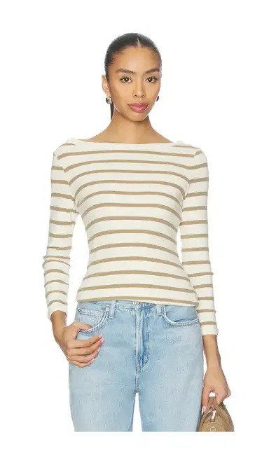 Citizens of Humanity Boat Neck Slim Tee | Thumbnail 1 Citizens of Humanity Boat Neck Slim Tee | Thumbnail 1