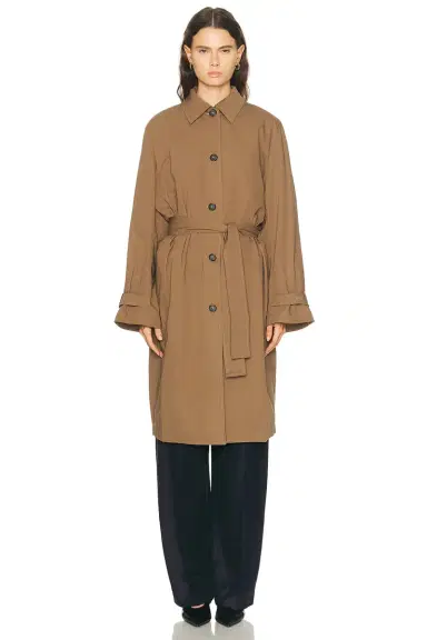 TOTEME Light Spring Trench Coat | Thumbnail 2 TOTEME Light Spring Trench Coat | Thumbnail 2