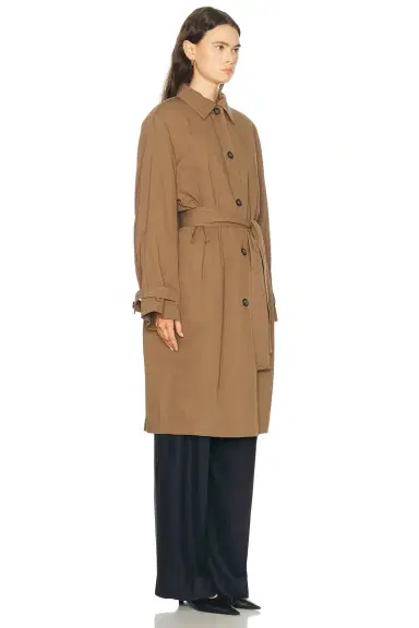 TOTEME Light Spring Trench Coat | Thumbnail 3 TOTEME Light Spring Trench Coat | Thumbnail 3