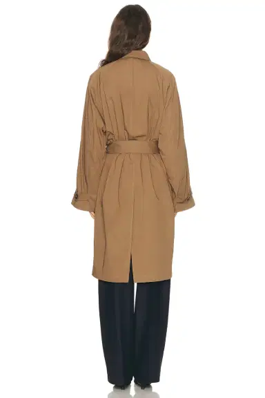 TOTEME Light Spring Trench Coat | Thumbnail 4 TOTEME Light Spring Trench Coat | Thumbnail 4