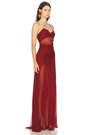 The Sei Strappy Diaphanous Gown | Thumbnail 2 The Sei Strappy Diaphanous Gown | Thumbnail 2