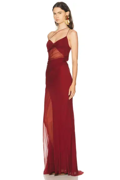 The Sei Strappy Diaphanous Gown | Thumbnail 3 The Sei Strappy Diaphanous Gown | Thumbnail 3