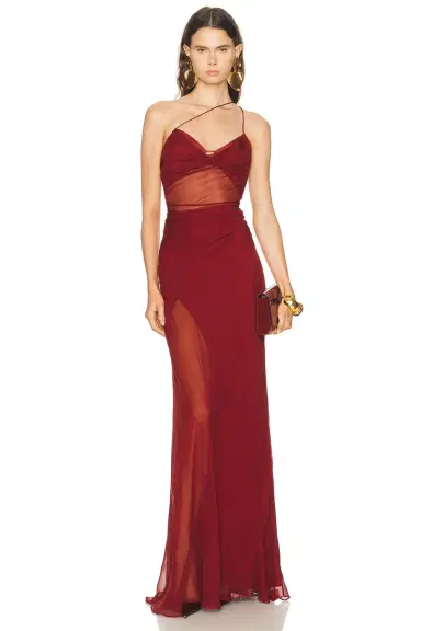The Sei Strappy Diaphanous Gown | Thumbnail 1 The Sei Strappy Diaphanous Gown | Thumbnail 1