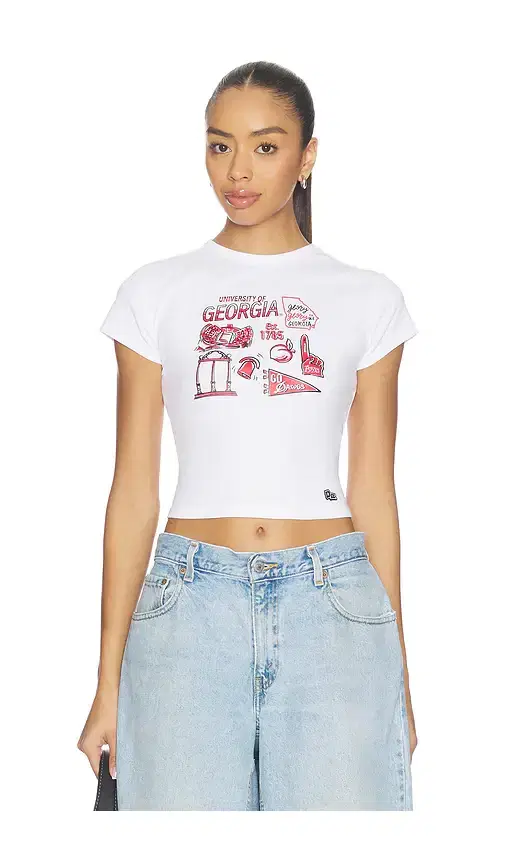 Hype and Vice University Of Georgia Baby Tee