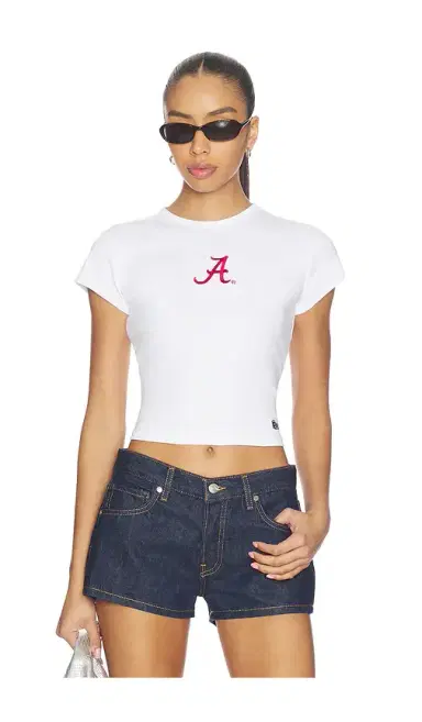 Hype and Vice University Of Alabama Baby Tee | Thumbnail 1 Hype and Vice University Of Alabama Baby Tee | Thumbnail 1
