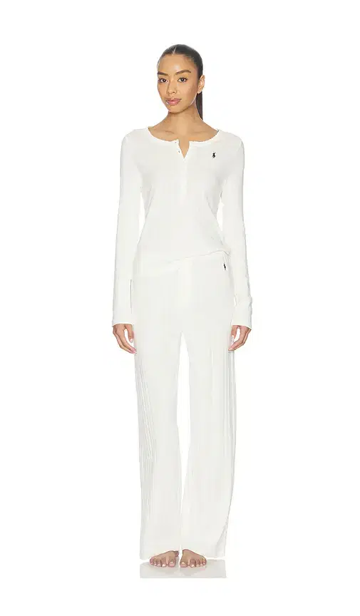Polo Ralph Lauren Intimates Henley & Wide Leg Sleep Set