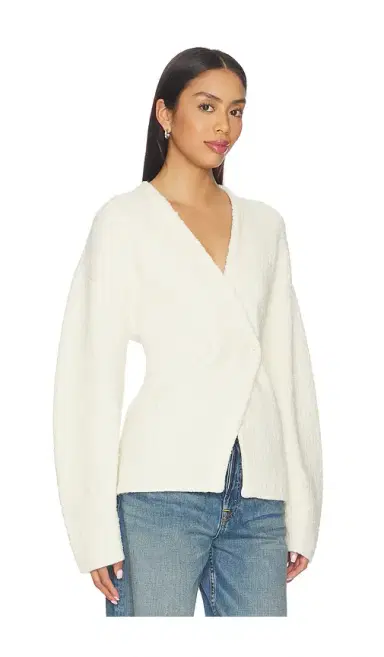Lovers and Friends Martine Textured Wrap Knit Jacket | Thumbnail 2 Lovers and Friends Martine Textured Wrap Knit Jacket | Thumbnail 2