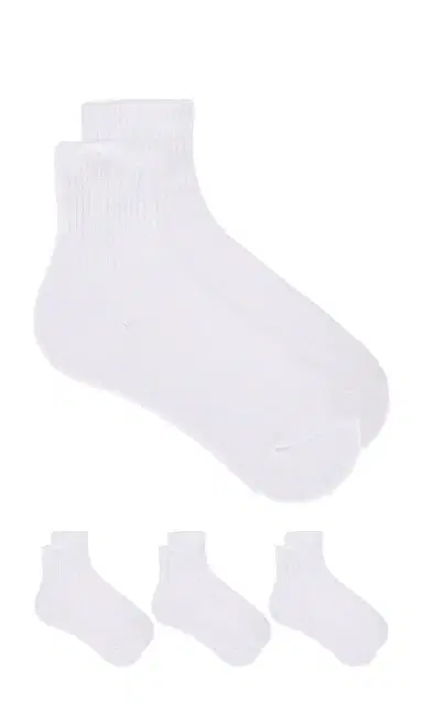 Stems 3-pack Cushioned Bow Ankle Socks | Thumbnail 1 Stems 3-pack Cushioned Bow Ankle Socks | Thumbnail 1