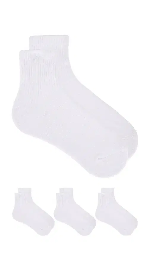 3-pack Cushioned Bow Ankle Socks