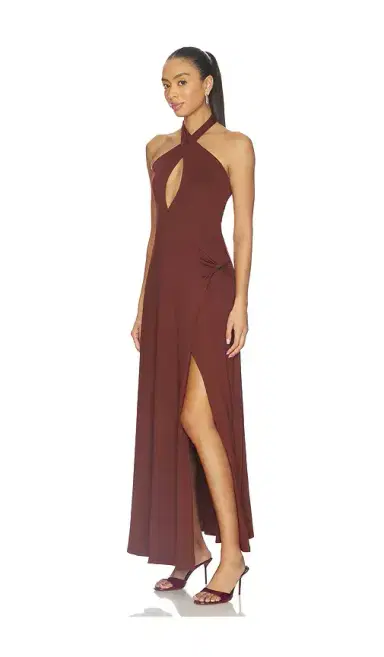 SEVEN WONDERS Kamilla Keyhole Twist Maxi Dress | Thumbnail 2