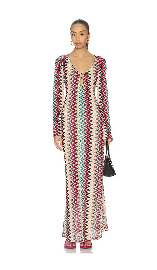 Emerie Scoop Neck Maxi Dress
