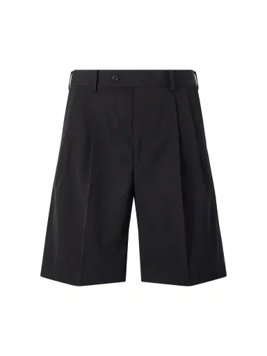 Auralee Wide-Leg Pleated Wool-Gabardine Shorts - Men | Thumbnail 1 Auralee Wide-Leg Pleated Wool-Gabardine Shorts - Men | Thumbnail 1