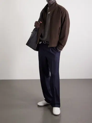 A.PRESSE Wool, Silk and Cashmere-Blend Jacket - Men | Thumbnail 2