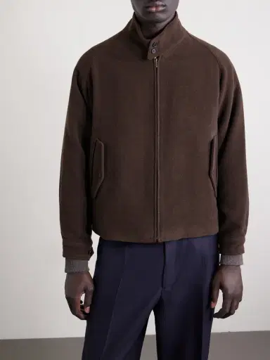 A.PRESSE Wool, Silk and Cashmere-Blend Jacket - Men | Thumbnail 3