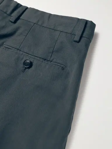 Zegna Tapered Stretch-Cotton Trousers - Men | Thumbnail 4 Zegna Tapered Stretch-Cotton Trousers - Men | Thumbnail 4