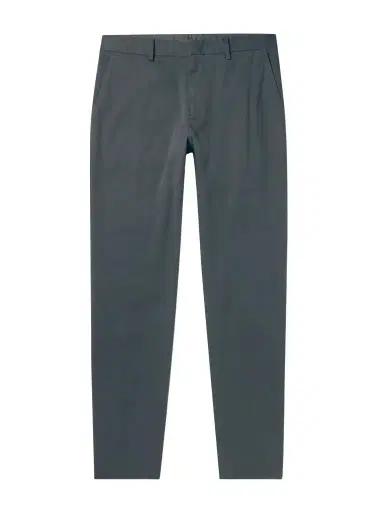Zegna Tapered Stretch-Cotton Trousers - Men | Thumbnail 1 Zegna Tapered Stretch-Cotton Trousers - Men | Thumbnail 1