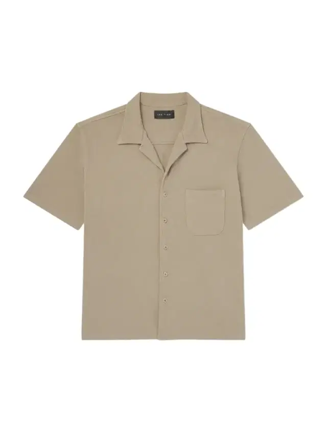 Les Tien Camp-Collar Garment-Dyed Structured Piqué-Jersey Cuban Shirt - Men