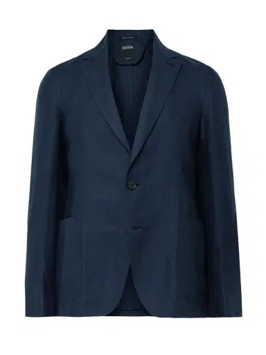 Zegna Slim-Fit Oasi Lino Twill Suit Jacket - Men | Thumbnail 1 Zegna Slim-Fit Oasi Lino Twill Suit Jacket - Men | Thumbnail 1