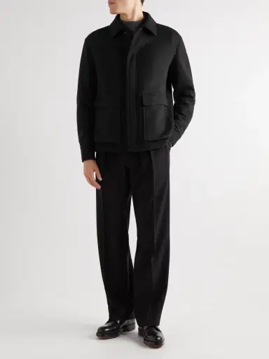 Zegna Felt Chore Jacket - Men | Thumbnail 2